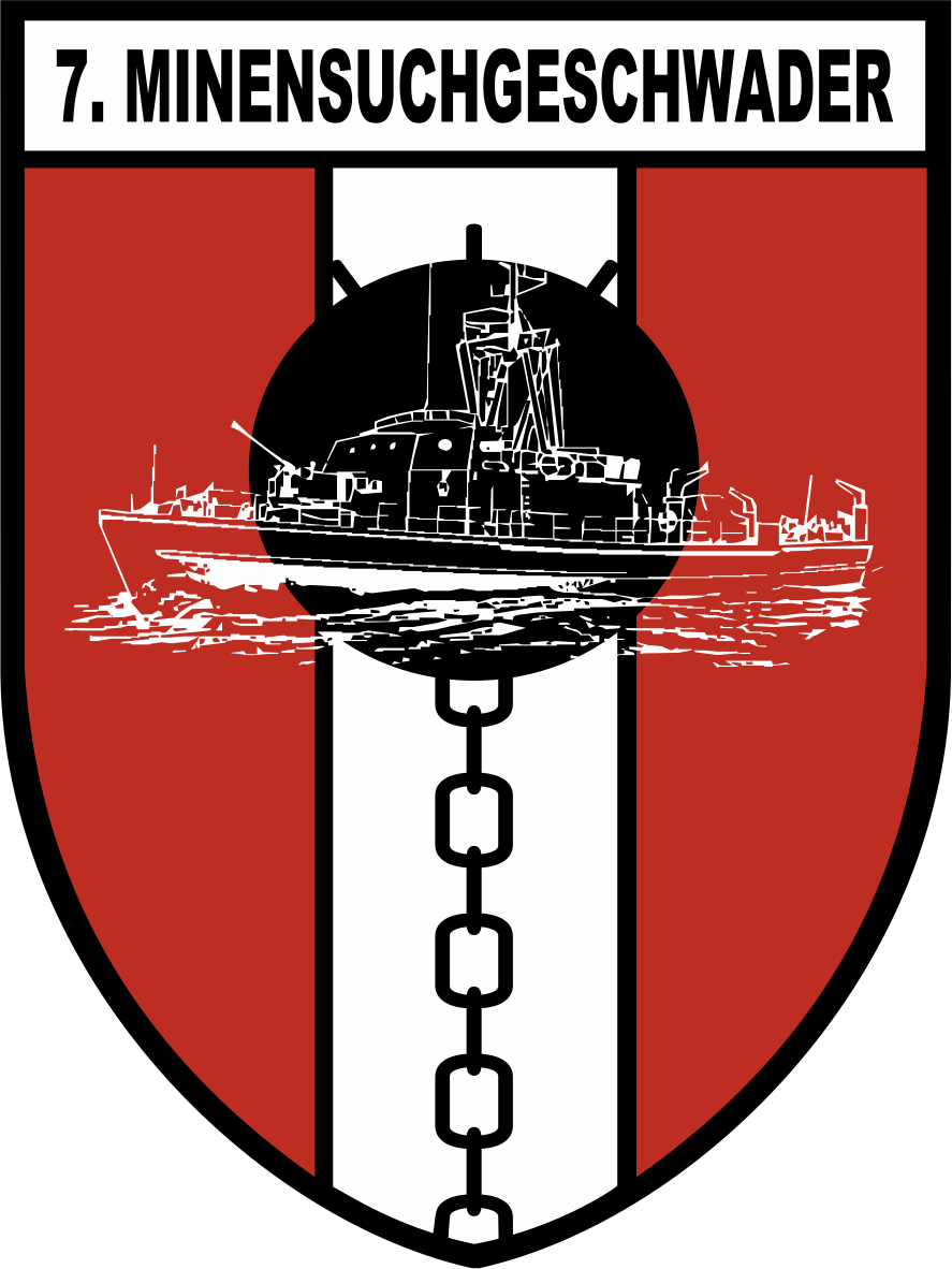 7tes MSG Wappen mit Boot